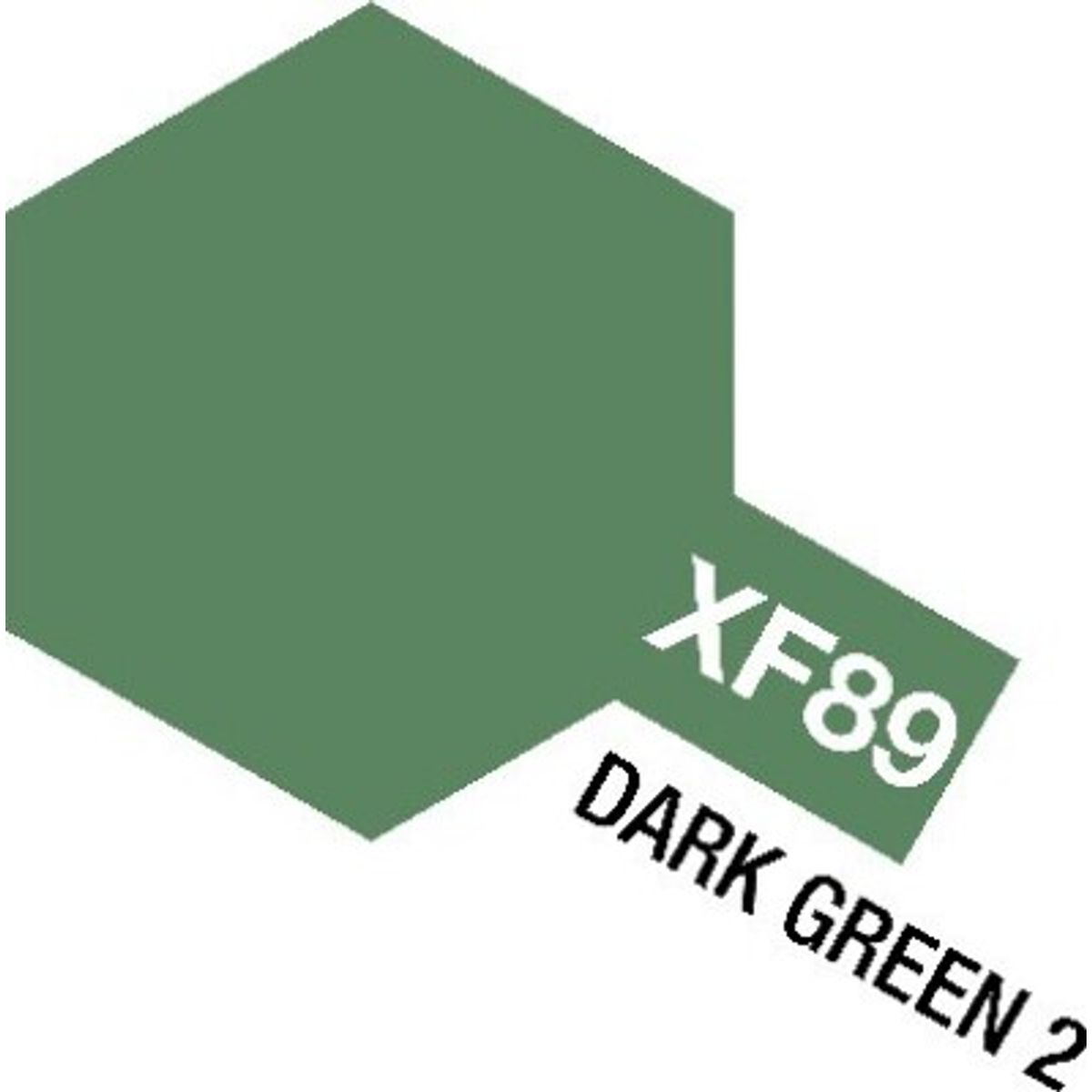 Tamiya - Acrylic Mini - Xf-89 Dark Green 2 Flat 10 Ml - 81789