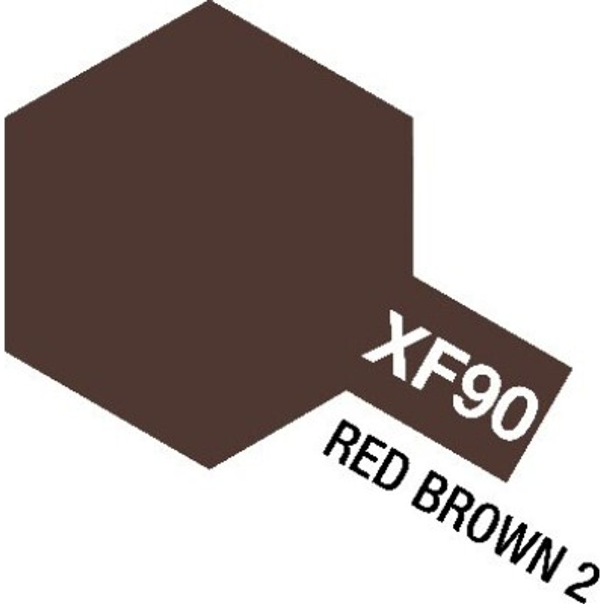 Tamiya - Acrylic Mini - Xf-90 Red Brown 2 Flat 10 Ml - 81790