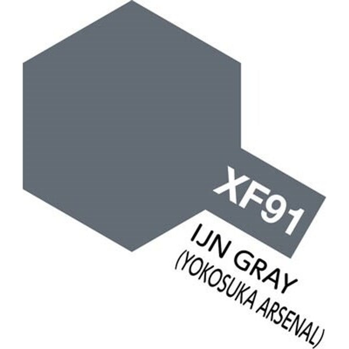 Tamiya - Acrylic Mini - Xf-91 Ijn Gray Yokosuka Arsenal Flat 10 Ml - 81791