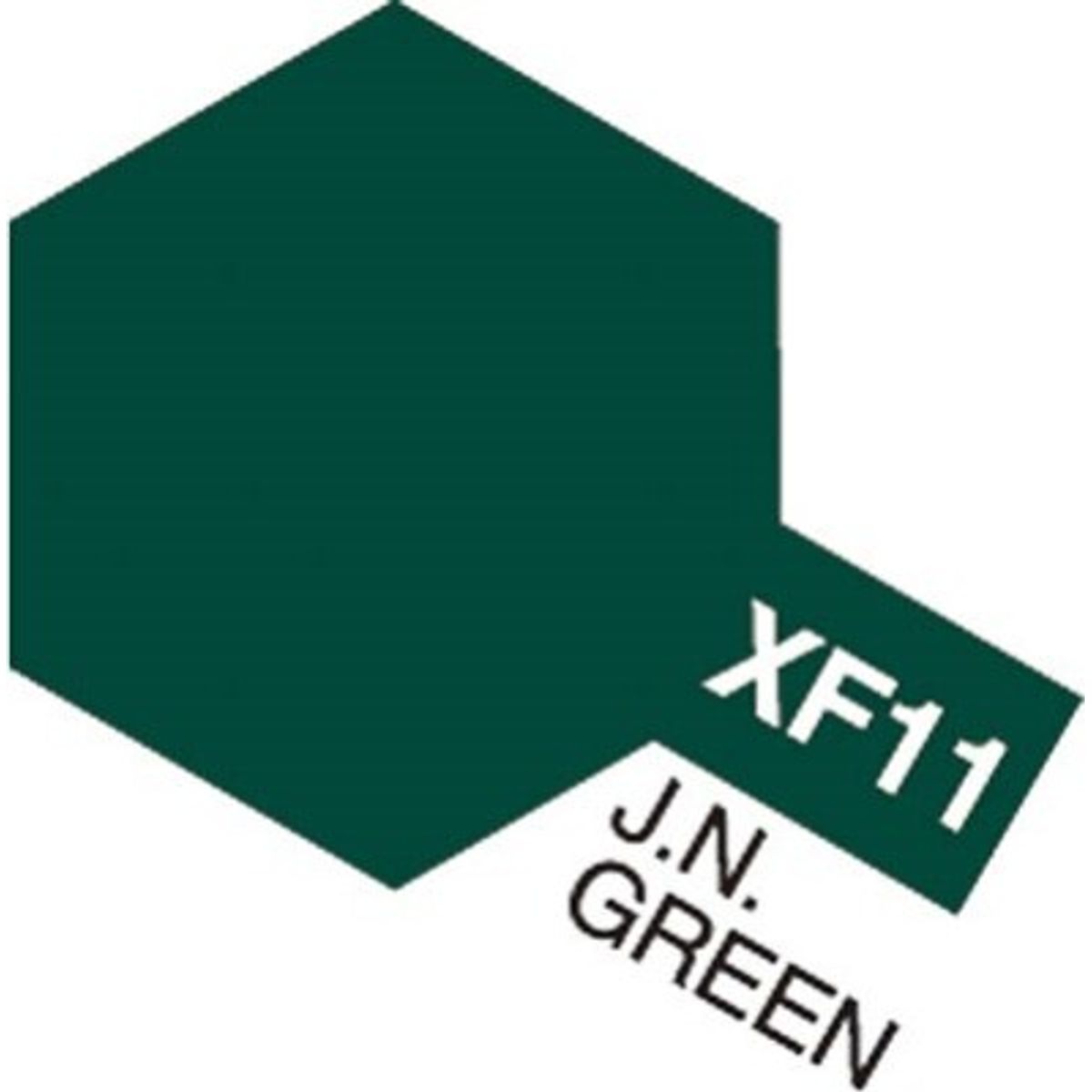 Tamiya - Acrylic Mini - Xf-11 J. N. Green Flat 10 Ml - 81711