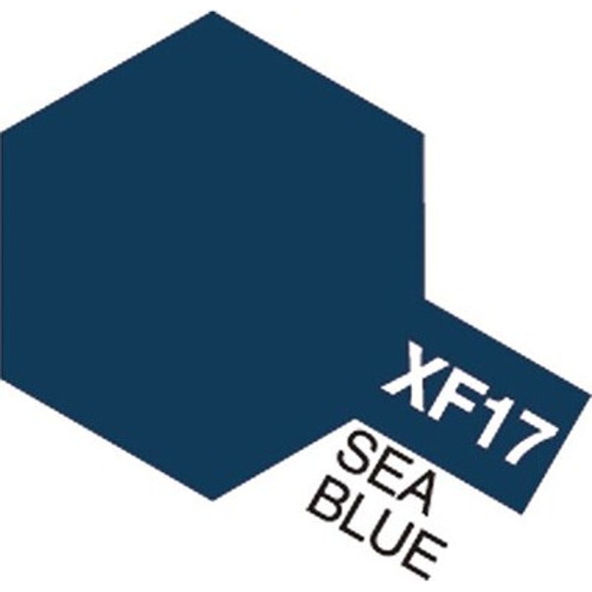 Tamiya - Acrylic Mini - Xf-17 Sea Blue Flat 10 Ml - 81717