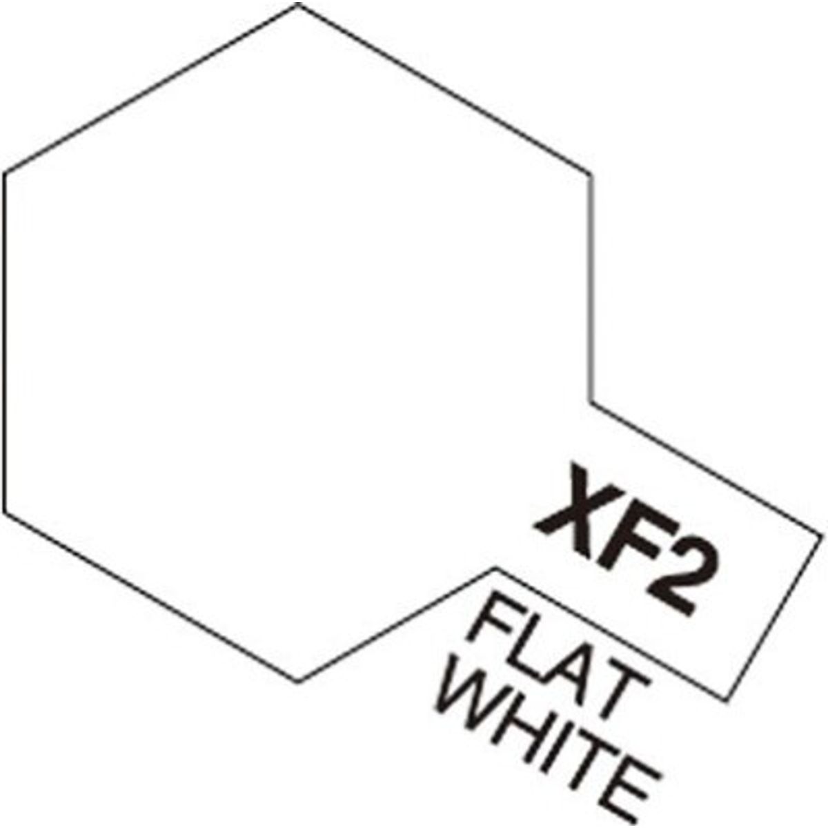 Tamiya - Acrylic Mini - Xf-2 Flat White 10 Ml - 81702