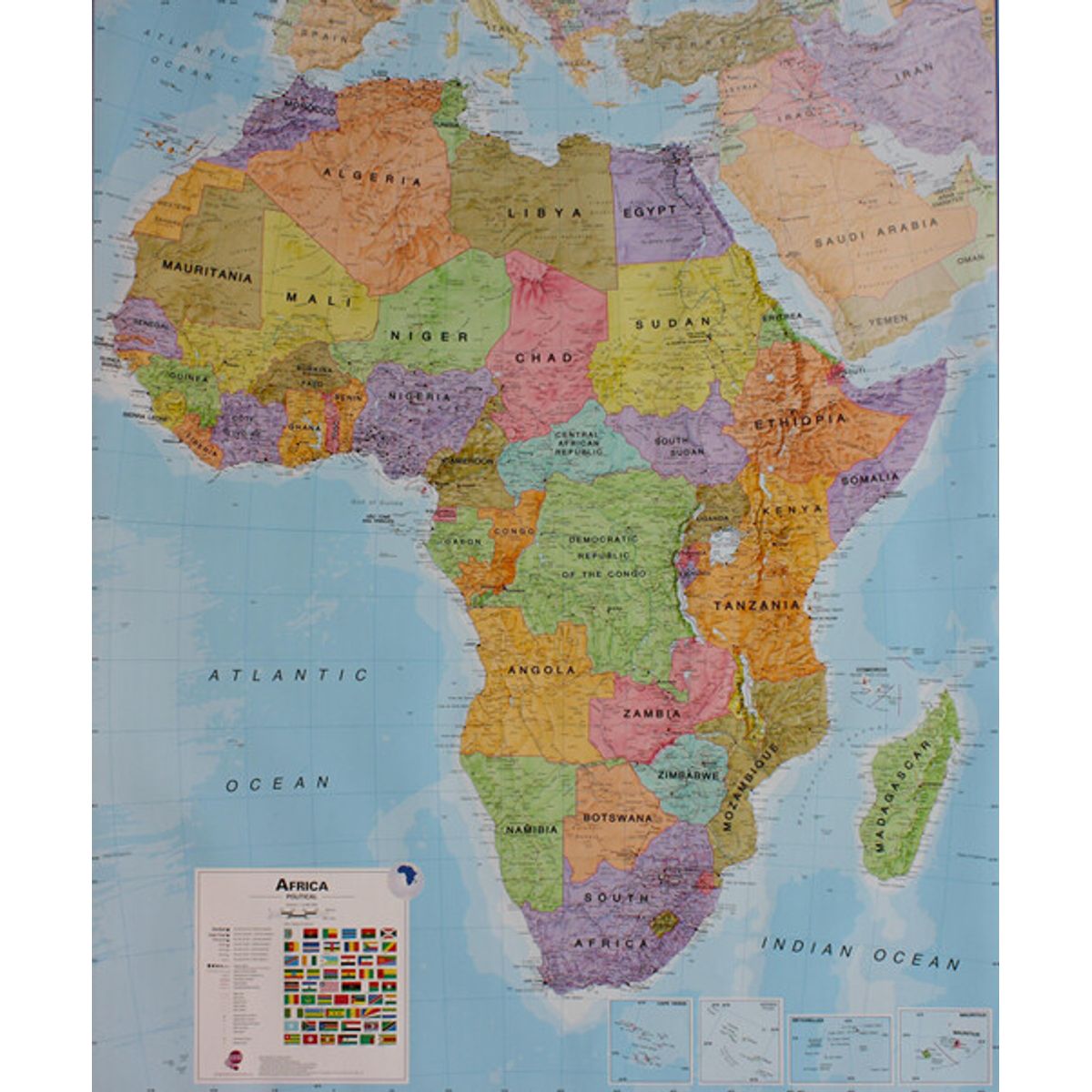 Africa Wallmap