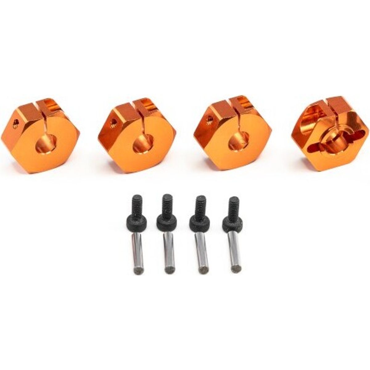 Aluminium Hex Hub Set Clamp Type (12mm Sport 3) - Hp160241 - Hpi Racing