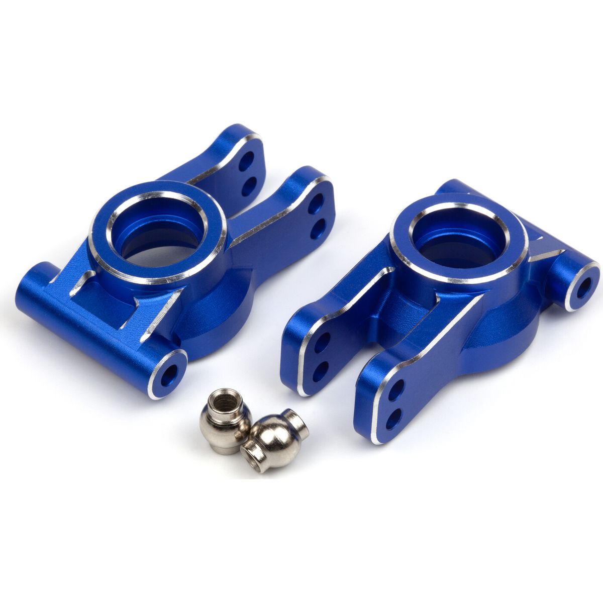 Aluminium Rear Hub Set (blue/2pcs) - Mv150489 - Maverick Rc