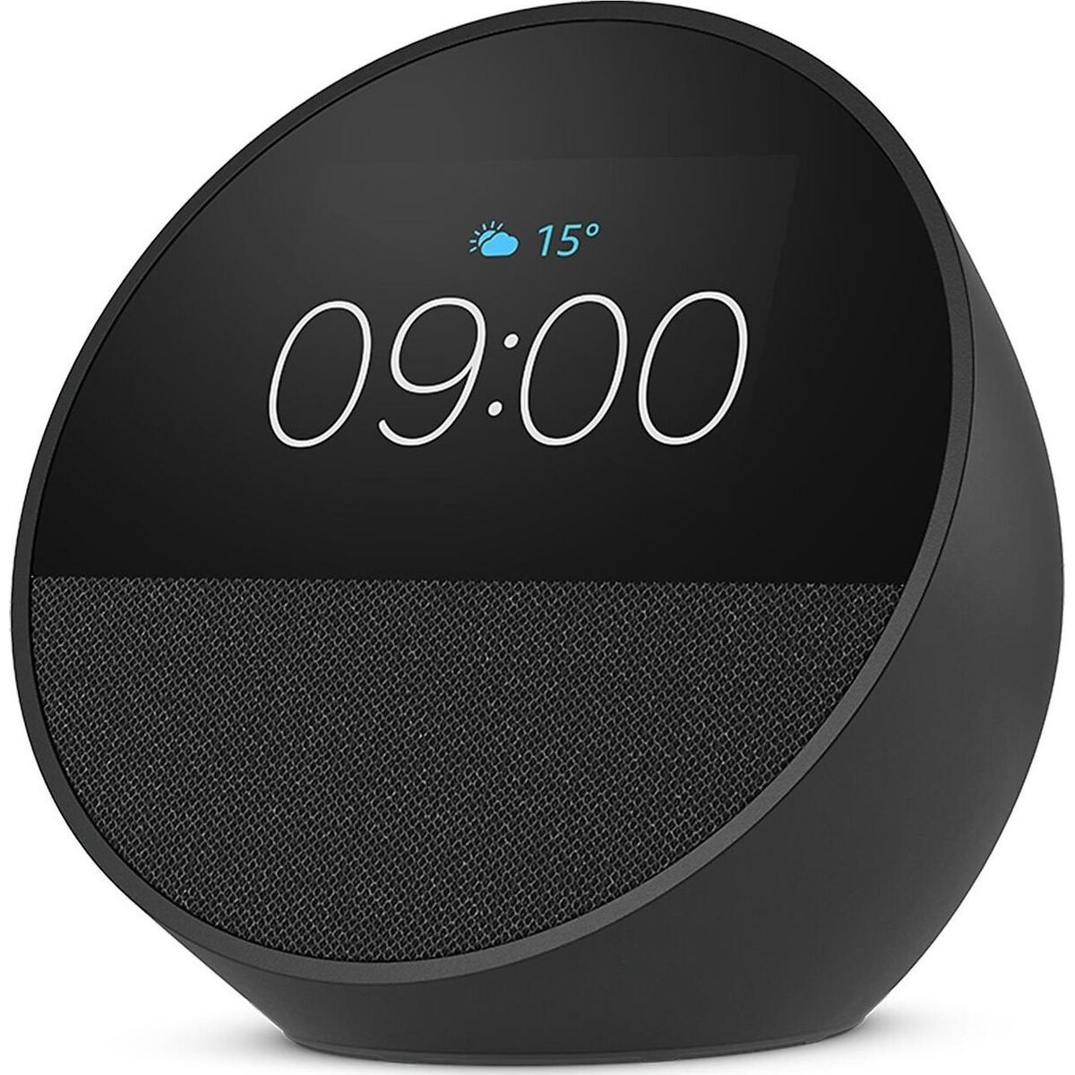 Amazon - Echo Spot (2024) Smart Clock With Powerfull Sound And Alexa