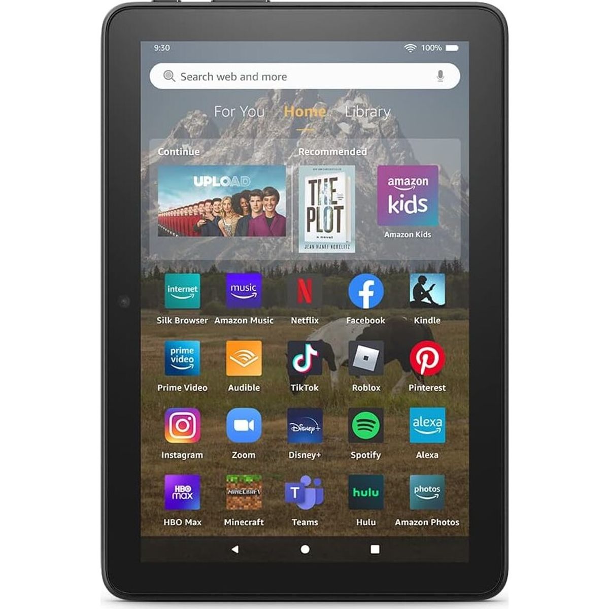 Amazon - Fire Hd 8 Tablet 2022 8 Hd Display 64 Gb - Black