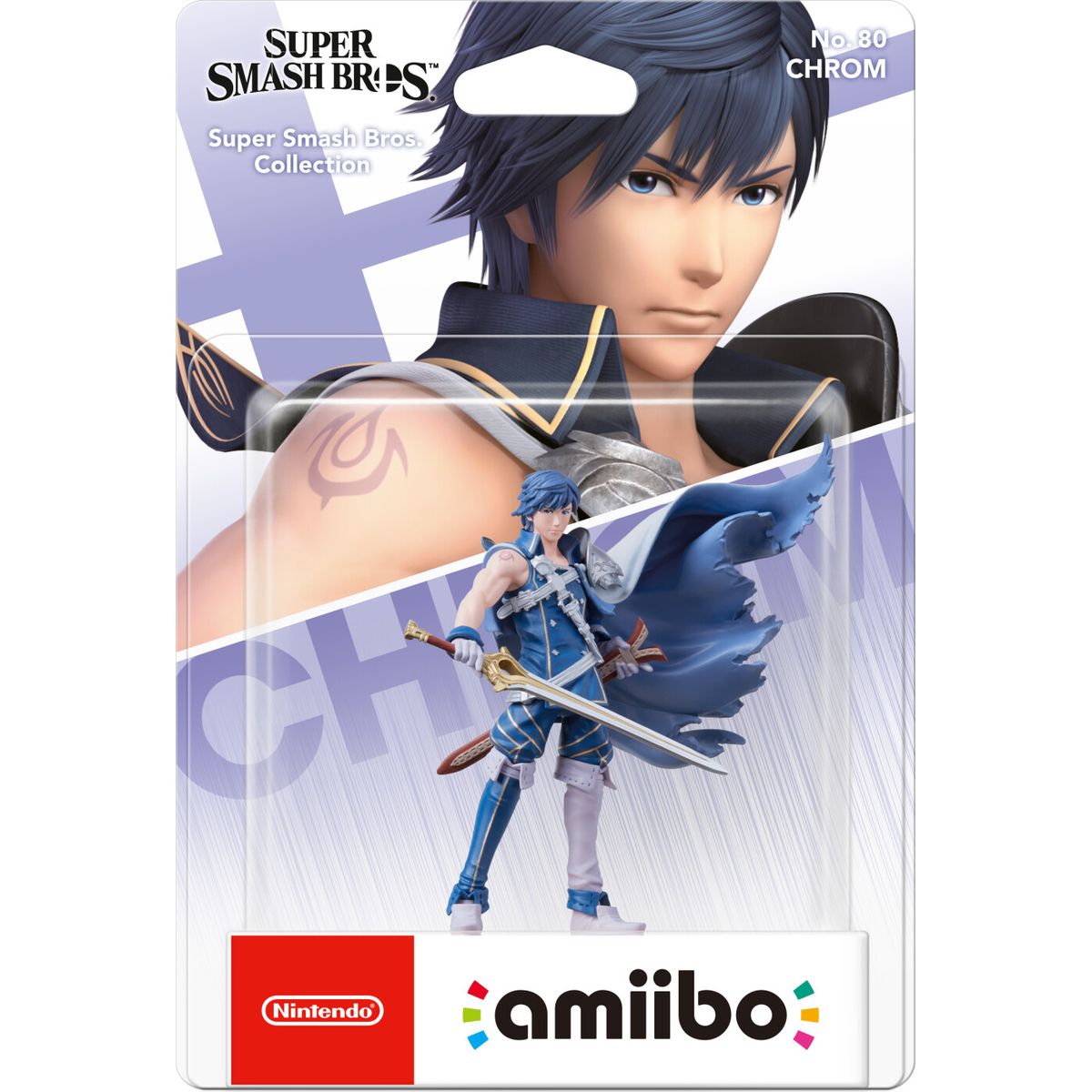 Nintendo Amiibo Figur - No 80 Chrom - Super Smash Bros