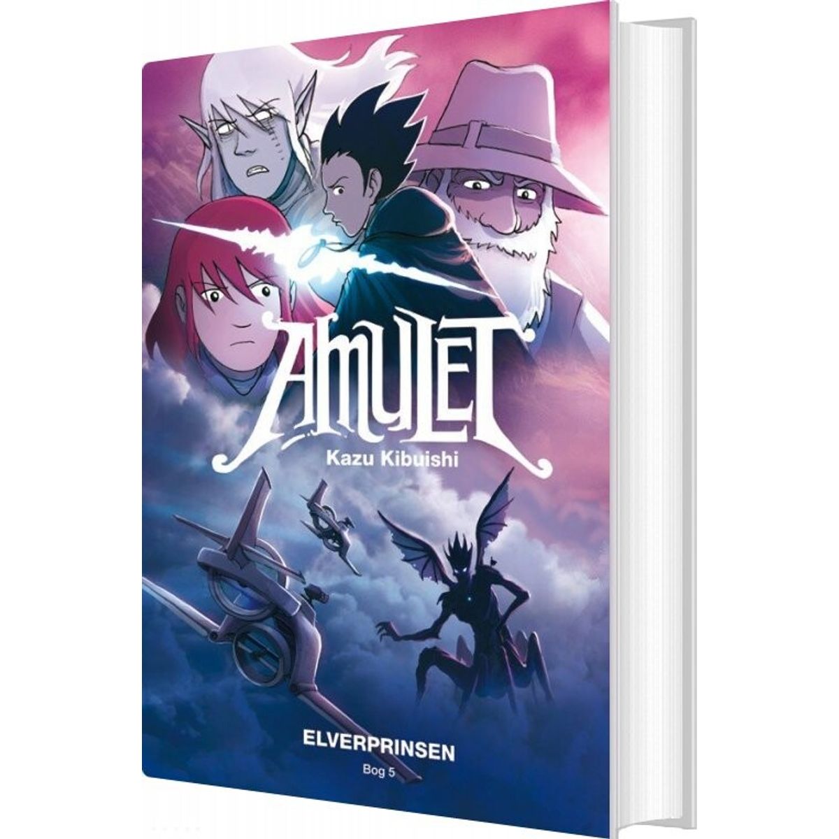 Amulet 5: Elverprinsen - Kazu Kibuishi - Bog