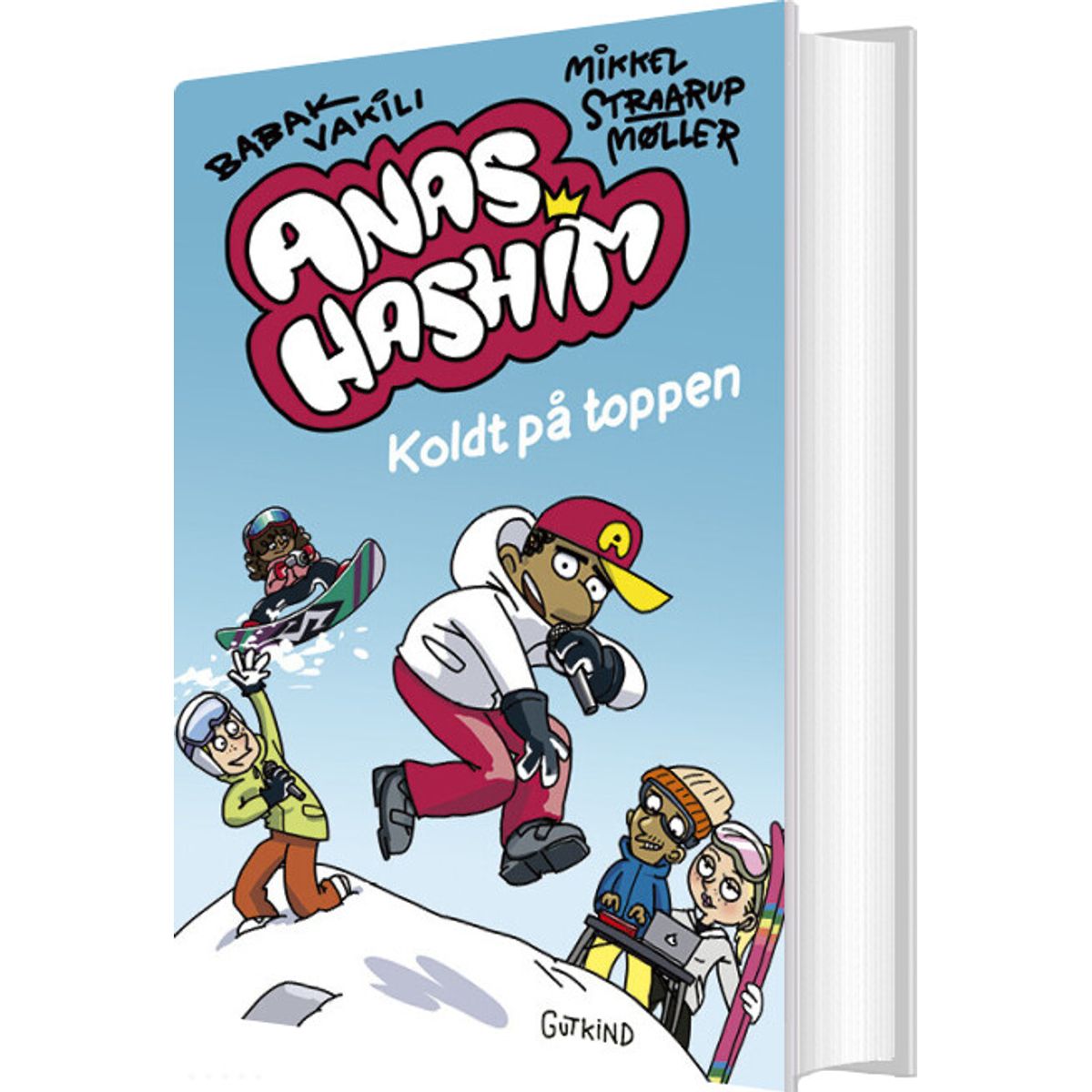 Anas Hashim - Koldt På Toppen - Babak Vakili - Bog