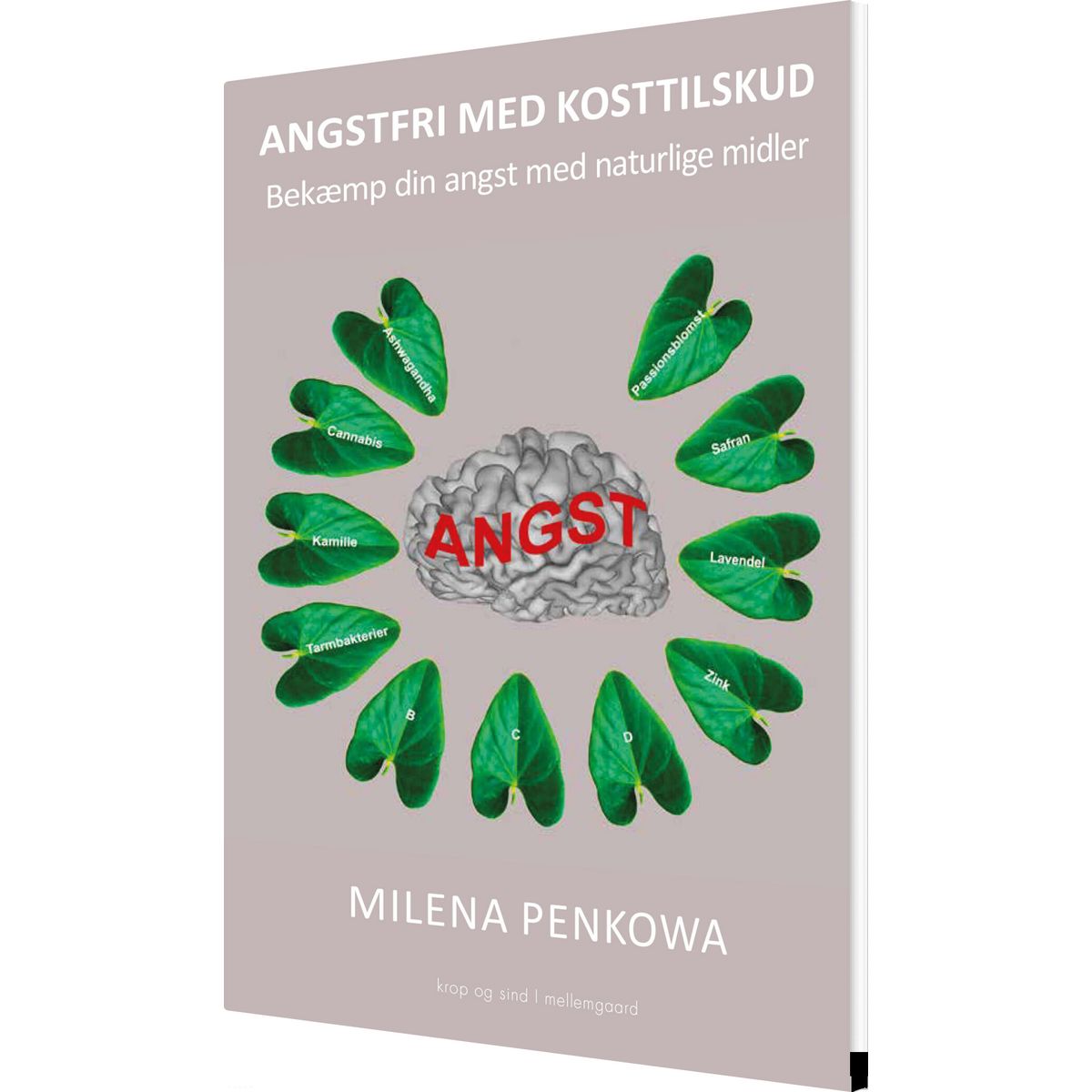 Angstfri Med Kosttilskud - Milena Penkowa - Bog