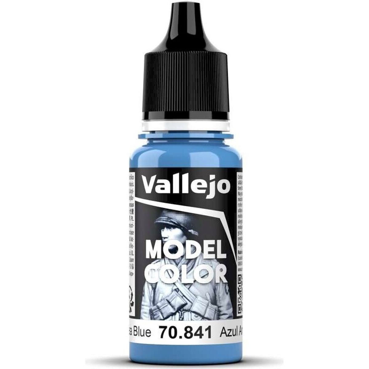 Vallejo - Model Color - Andrea Blue Mat - 17-18 Ml - 70841