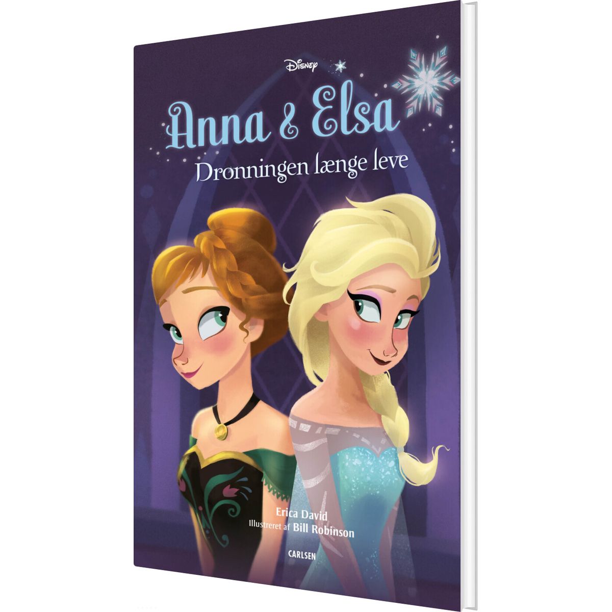 Anna Og Elsa - Dronningen Længe Leve - Disney - Bog