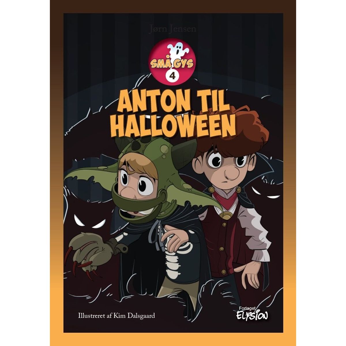 Anton Til Halloween - Jørn Jensen - Bog