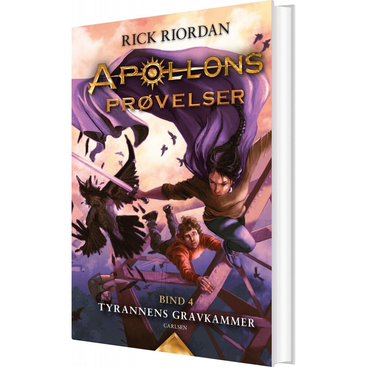 Apollons Prøvelser 4 - Tyrannens Gravkammer - Rick Riordan - Bog