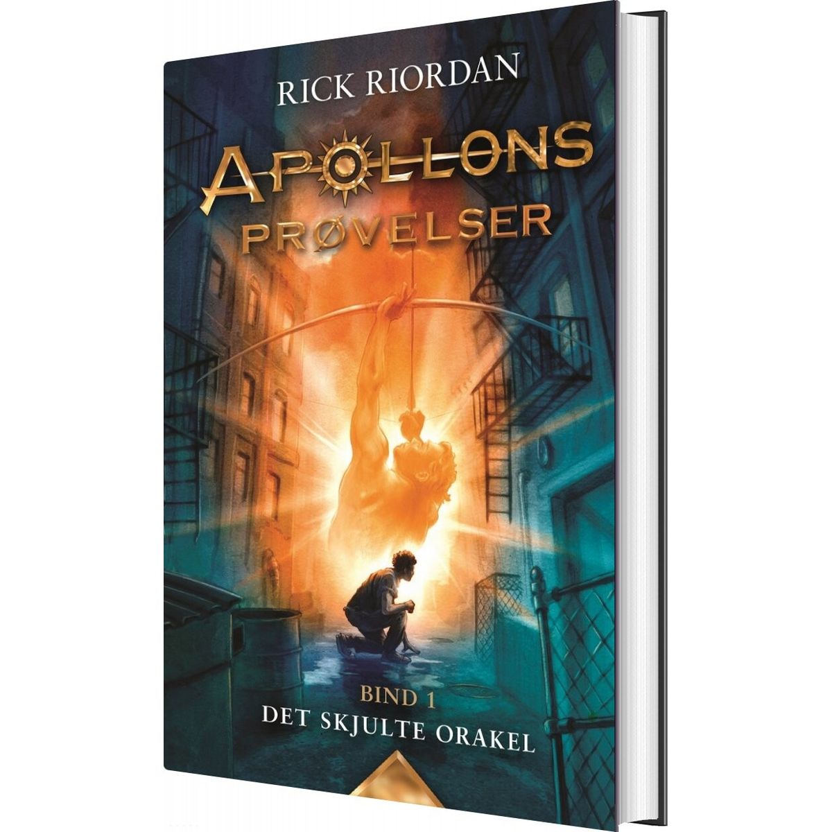 Apollons Prøvelser 1 - Det Skjulte Orakel - Rick Riordan - Bog