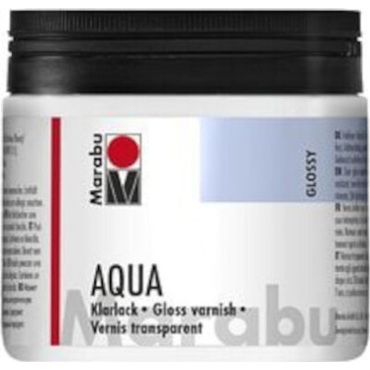 Marabu - Aqua Gloss Varnish - Klar Lak Til Malerier 500 Ml