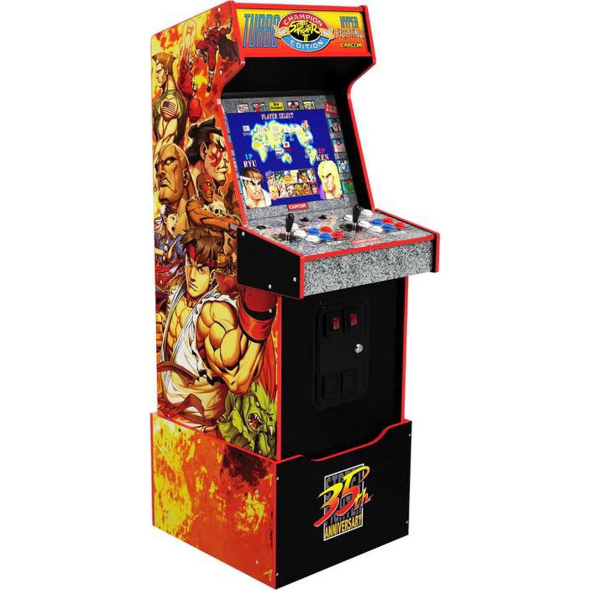 Arcade 1 Up - Street Fighter Legacy Arkademaskine - 14 Spil