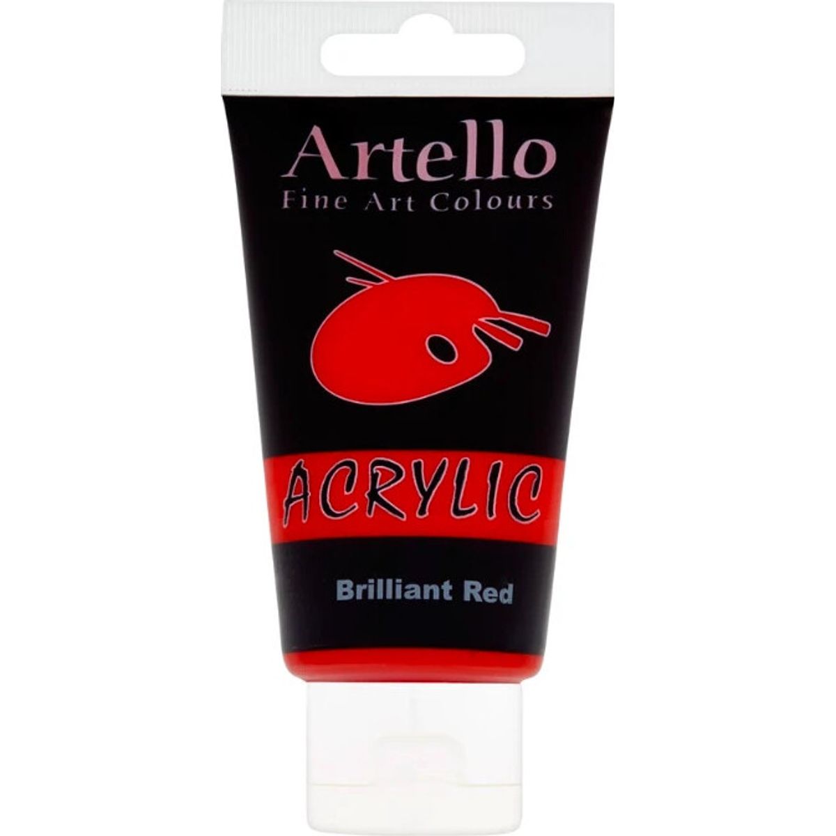 Artello Acrylic - Akrylmaling - 75 Ml - Brilliant Rød