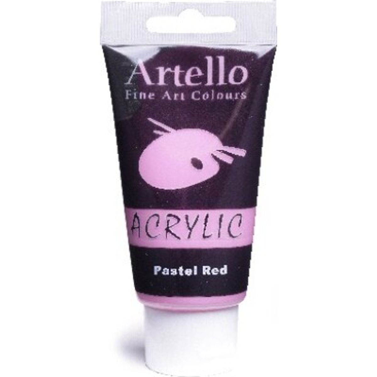 Artello Acrylic - Akrylmaling - 75 Ml - Pastel Rød