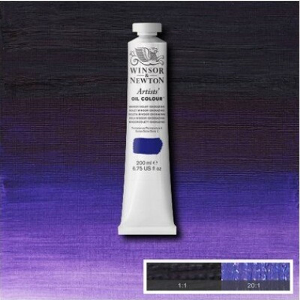 Winsor & Newton - Oliemaling - Artists - Winsor Violet 200 Ml