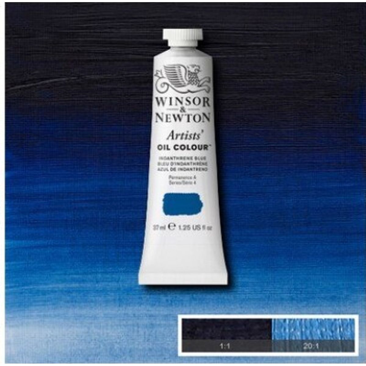 Winsor & Newton - Oliemaling - Artists - Indianthrene Blue 37 Ml