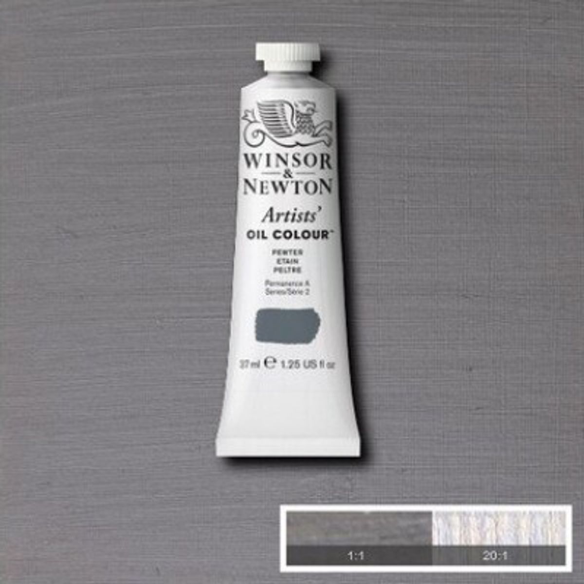 Winsor & Newton - Oliemaling - Artists - Pewter 37 Ml