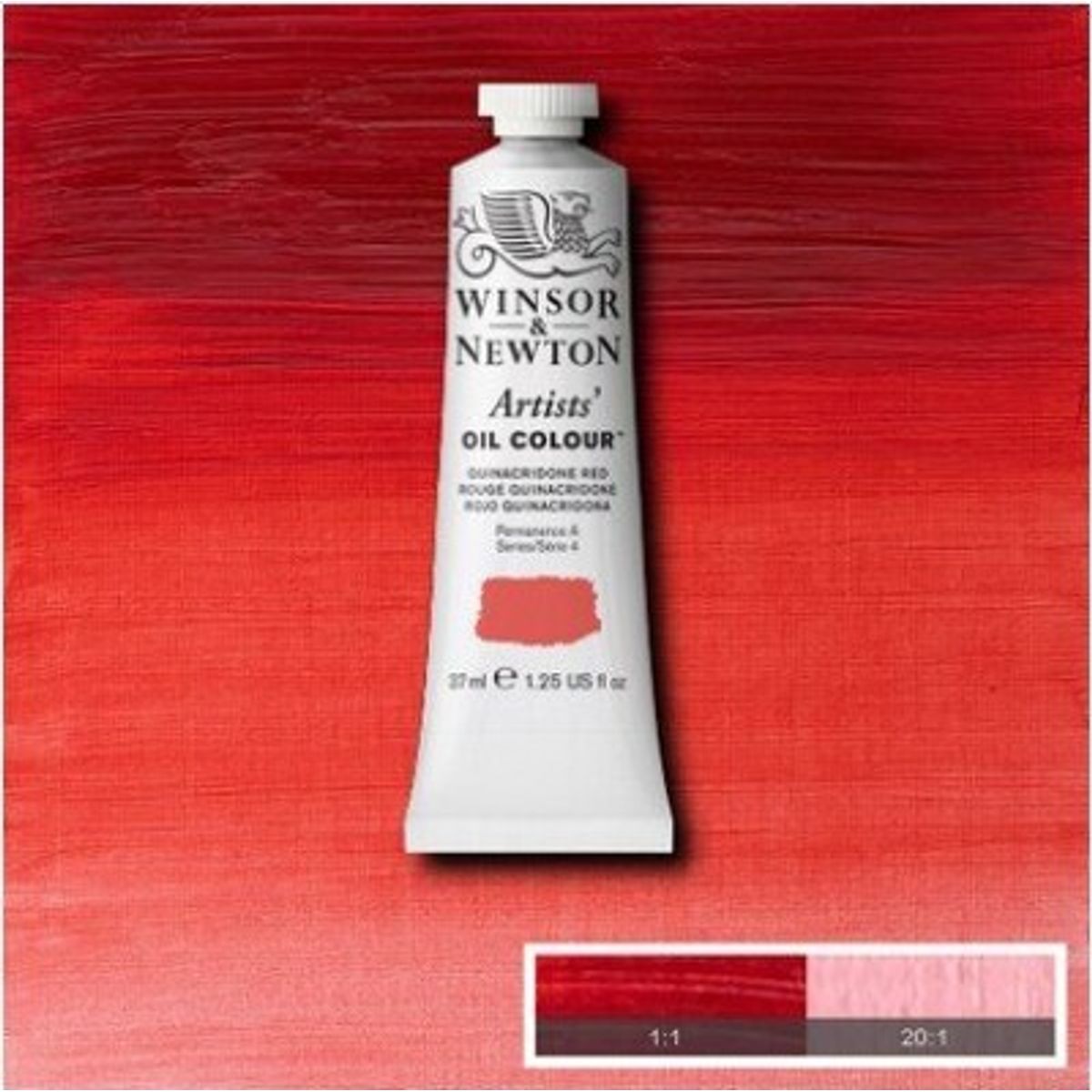 Winsor & Newton - Oliemaling - Artists - Quinacridone Red 37 Ml