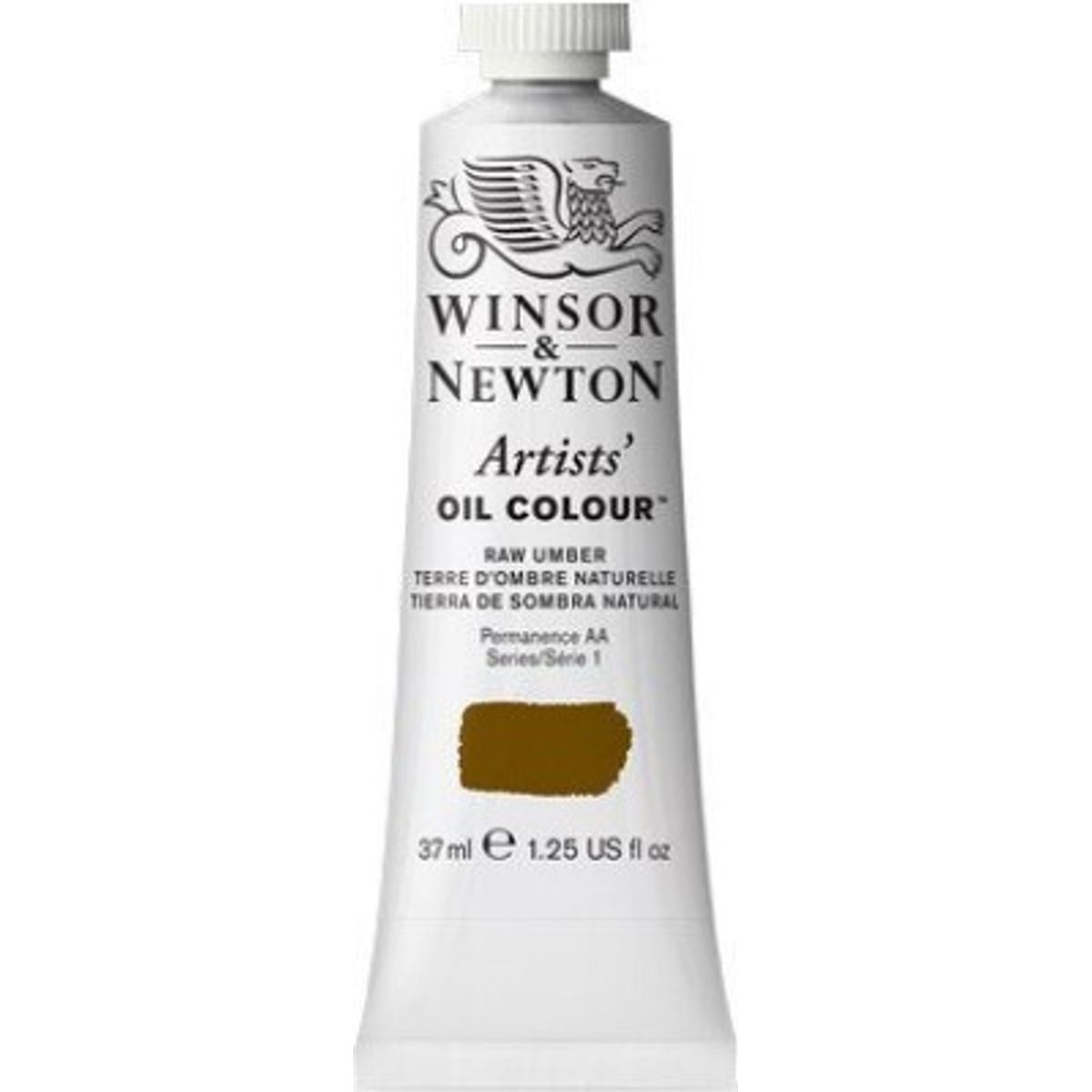 Winsor & Newton - Oliemaling - Artists - Raw Umber 37 Ml