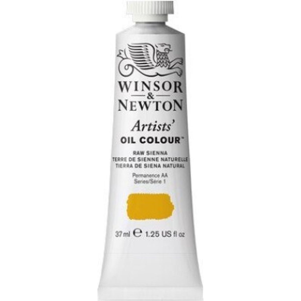 Winsor & Newton - Oliemaling - Artists - Raw Sienna 37 Ml