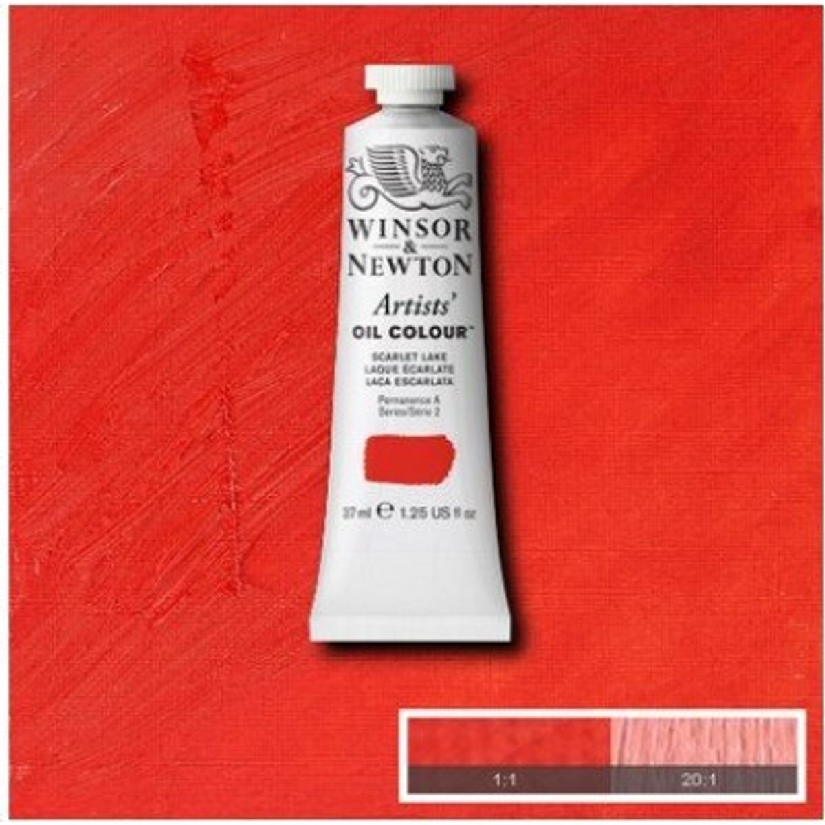 Winsor & Newton - Oliemaling - Artists - Scarlet Lake 37 Ml