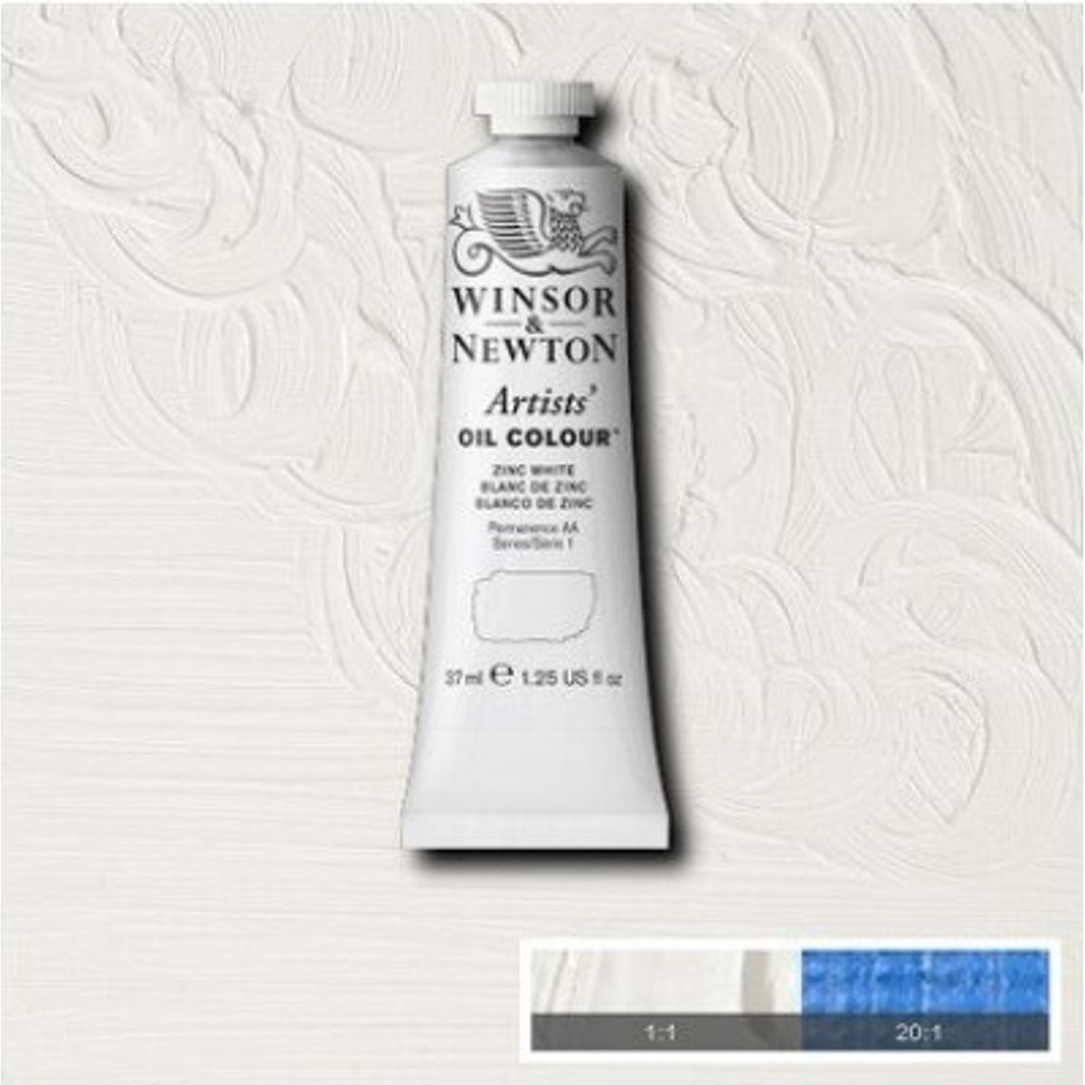 Winsor & Newton - Oliemaling - Artists - Zinc White 37 Ml