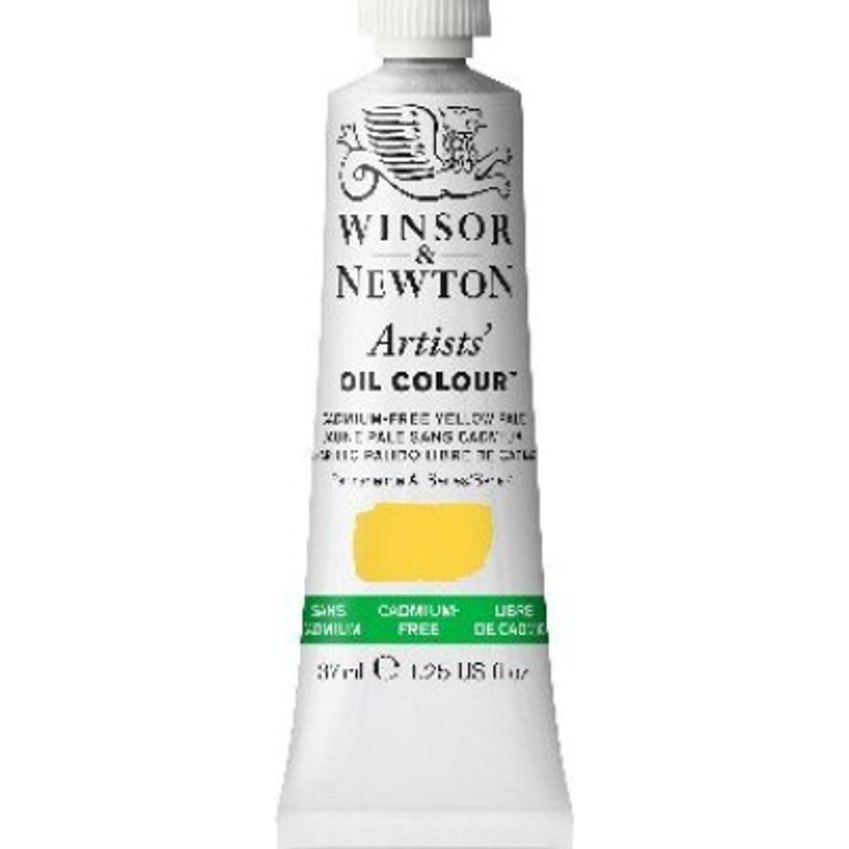 Winsor & Newton - Oliemaling - Cadmium Free Yellow Pale 37 Ml