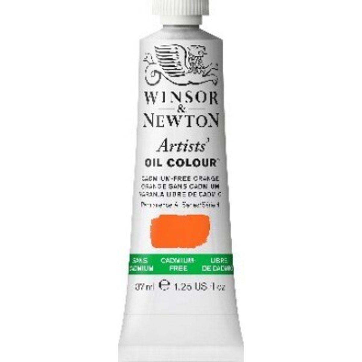 Winsor & Newton - Oliemaling - Cadmium Free Orange 37 Ml