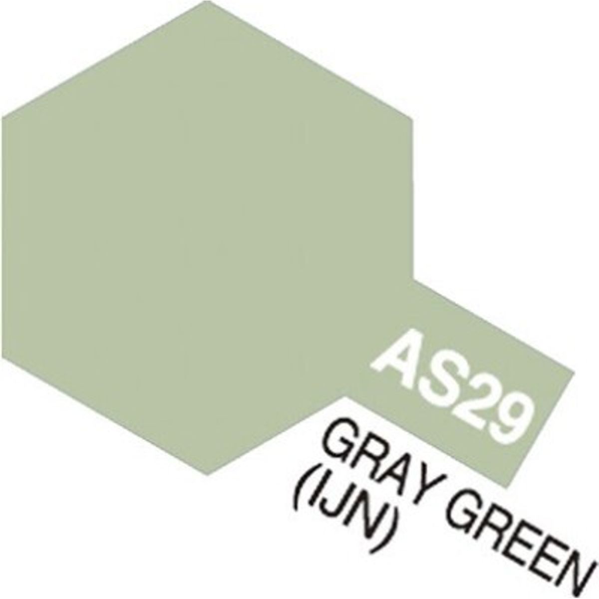 Tamiya - Aircraft Spray Maling - As-29 Gray Green Ijn - 86529