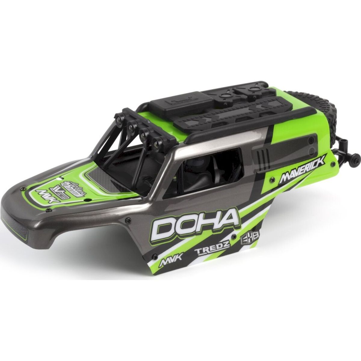 Assembled Bodyshell (green) - Mv150734 - Maverick Rc