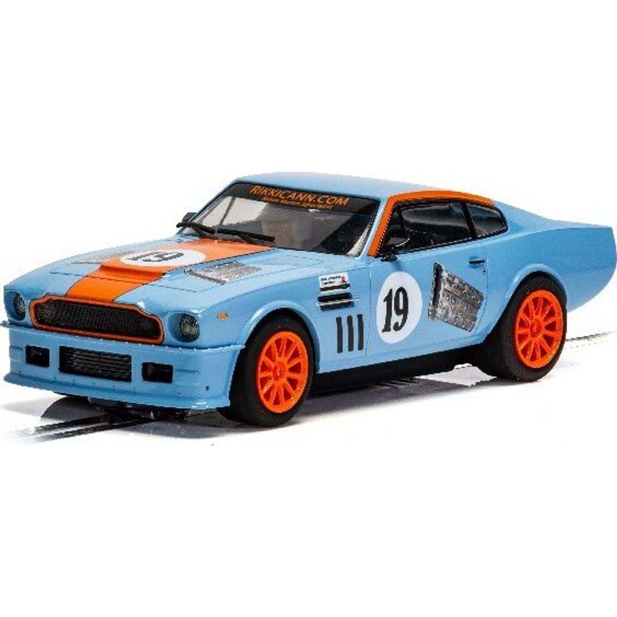 Scalextric - Aston Martin V8 Bil - Gulf Edition - C4209