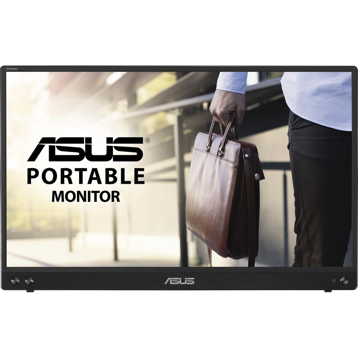 Asus - Zenscreen 15.6 Mb16acv Portable Usb-c Monitor 1920x1080p Ips 60hz Antibacterial