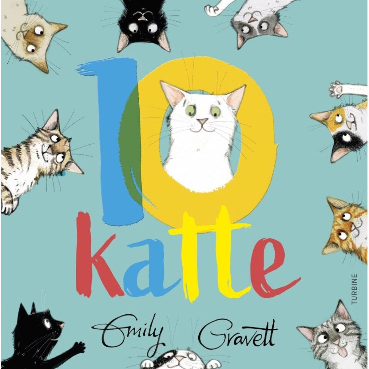 10 Katte - Emily Gravett - Bog