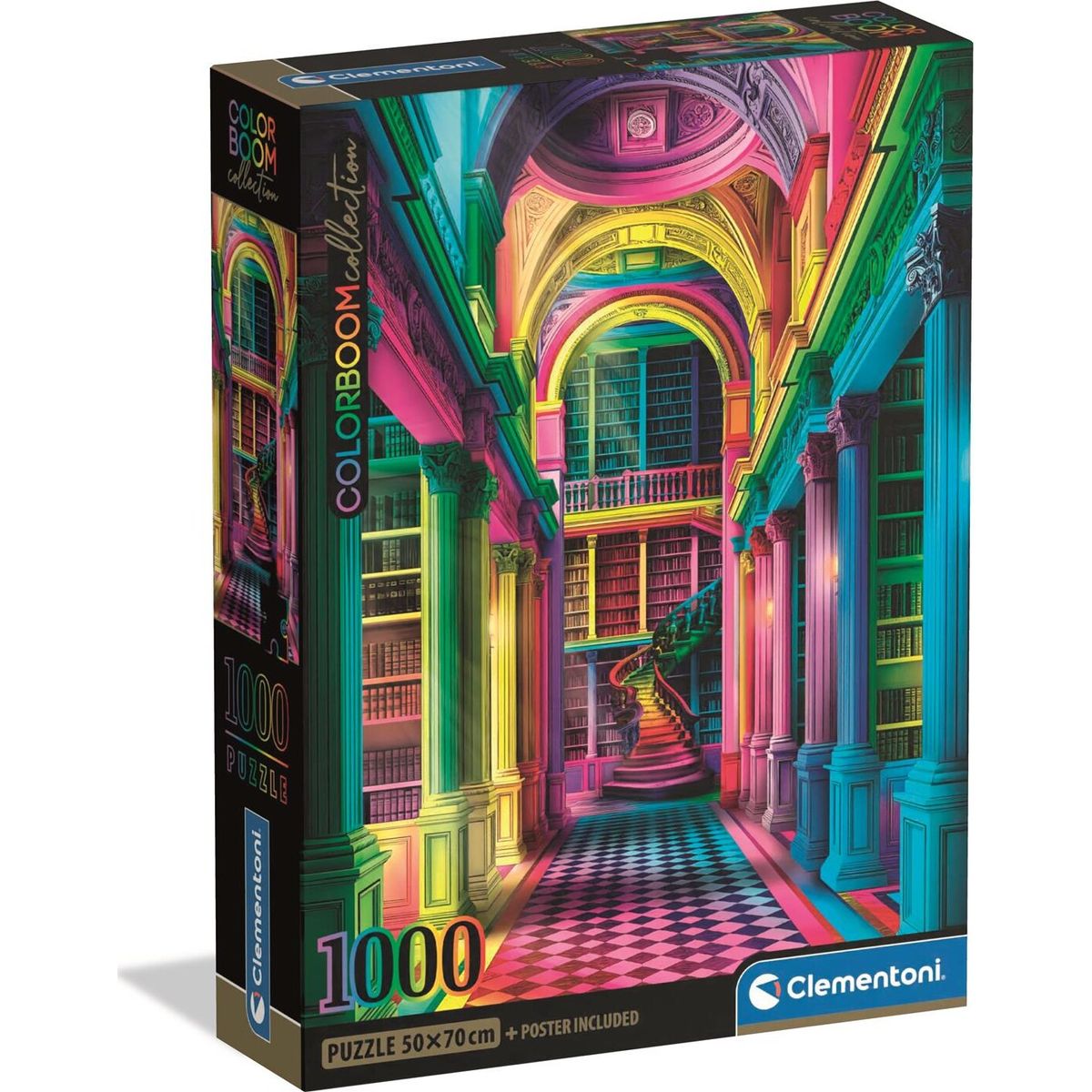 1000 Puslespil Colorboom Brikker