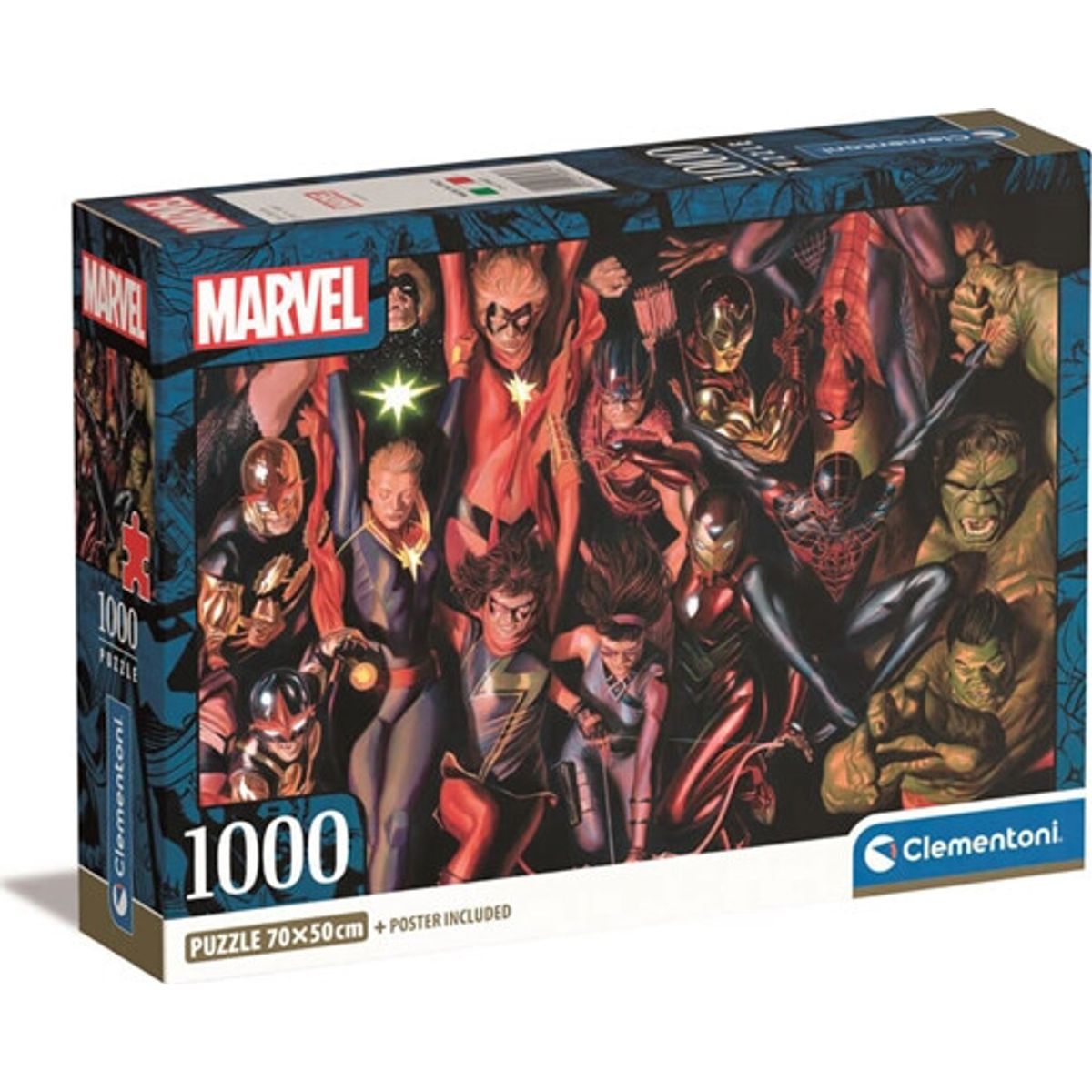 Marvel Puslespil - 1000 Brikker - Clementoni