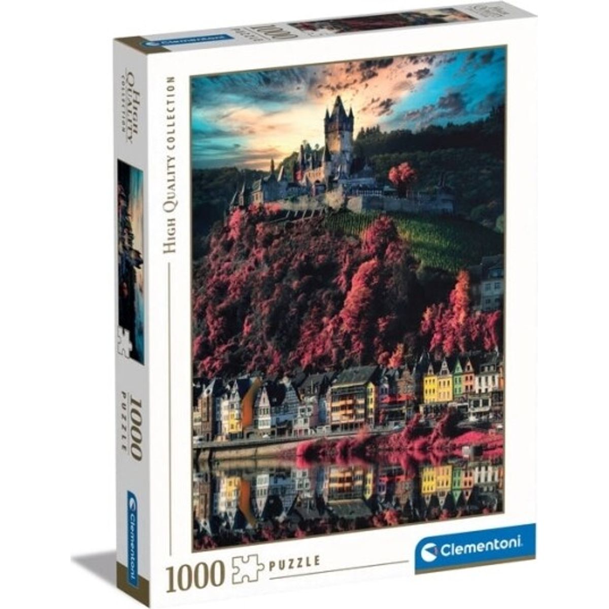 Clementoni Puslespil - Cochem Castle - High Quality - 1000 Brikker