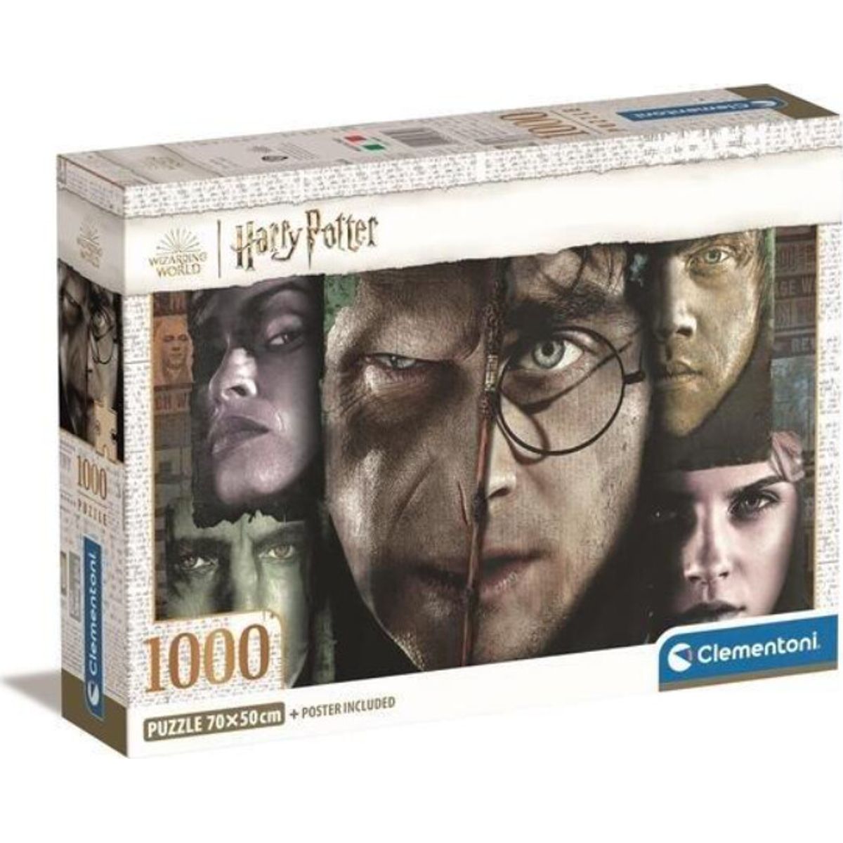 Harry Potter Puslespil - 1000 Brikker - Clementoni