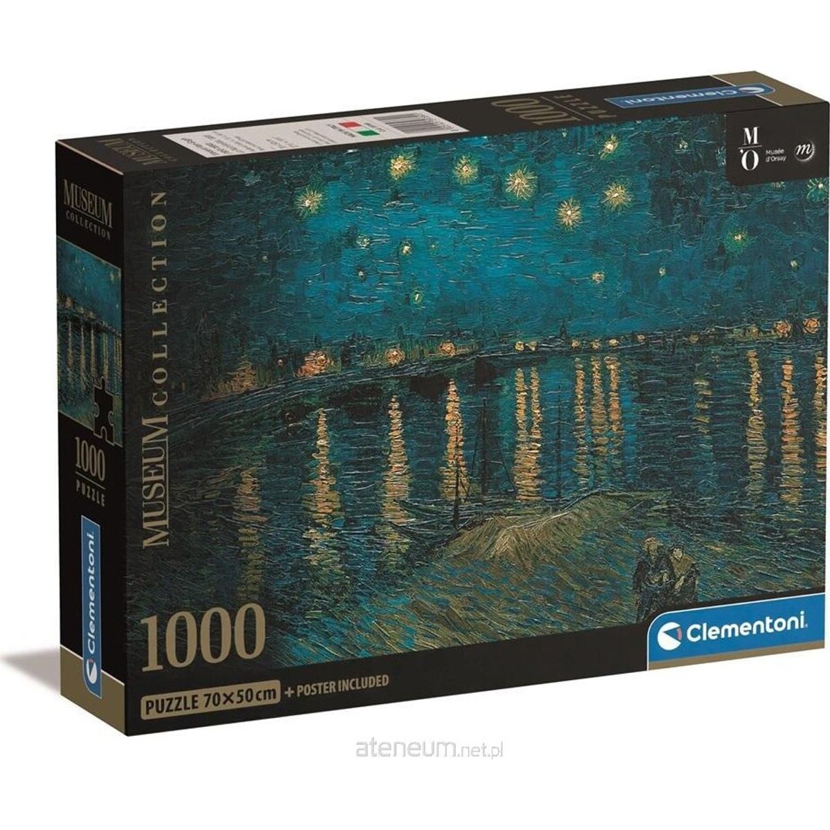 Clementoni Puslespil - Van Gogh - Museum - 1000 Brikker