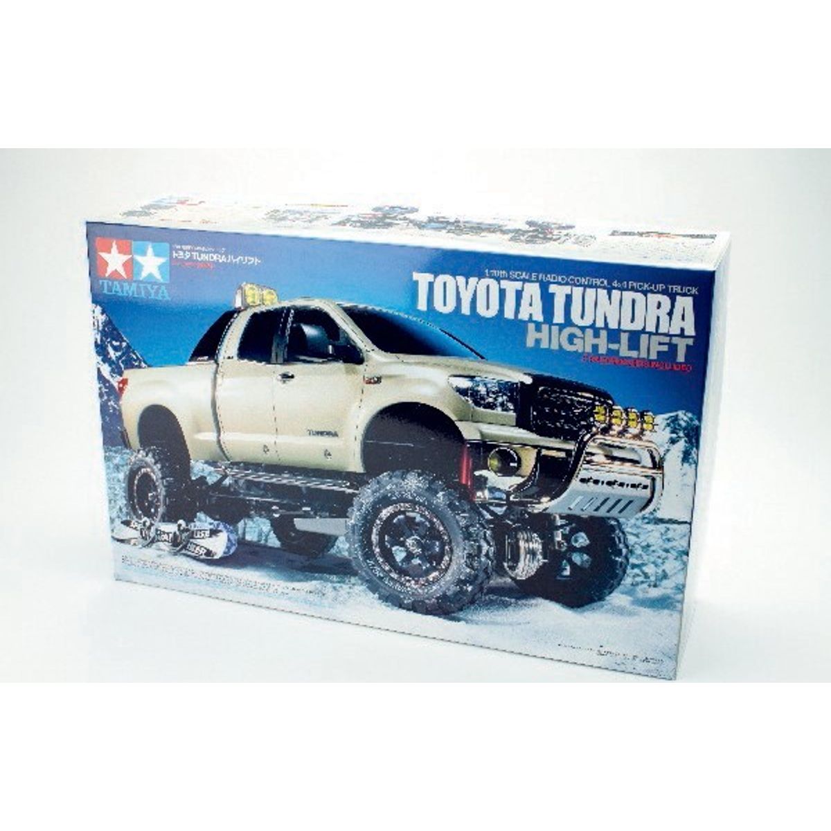 Tamiya - Rc Toyota Tundra High-lift Fjernstyret Bil Byggesæt - 1:10 - 58415