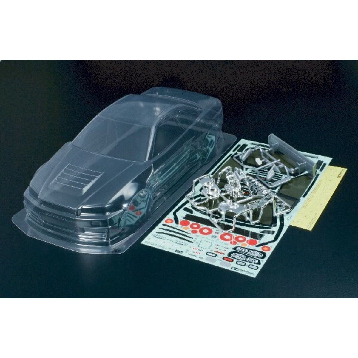 Tamiya - R/c Nismo R34 Gt.r Z-tune Body Parts Set - 1:10 - 51246