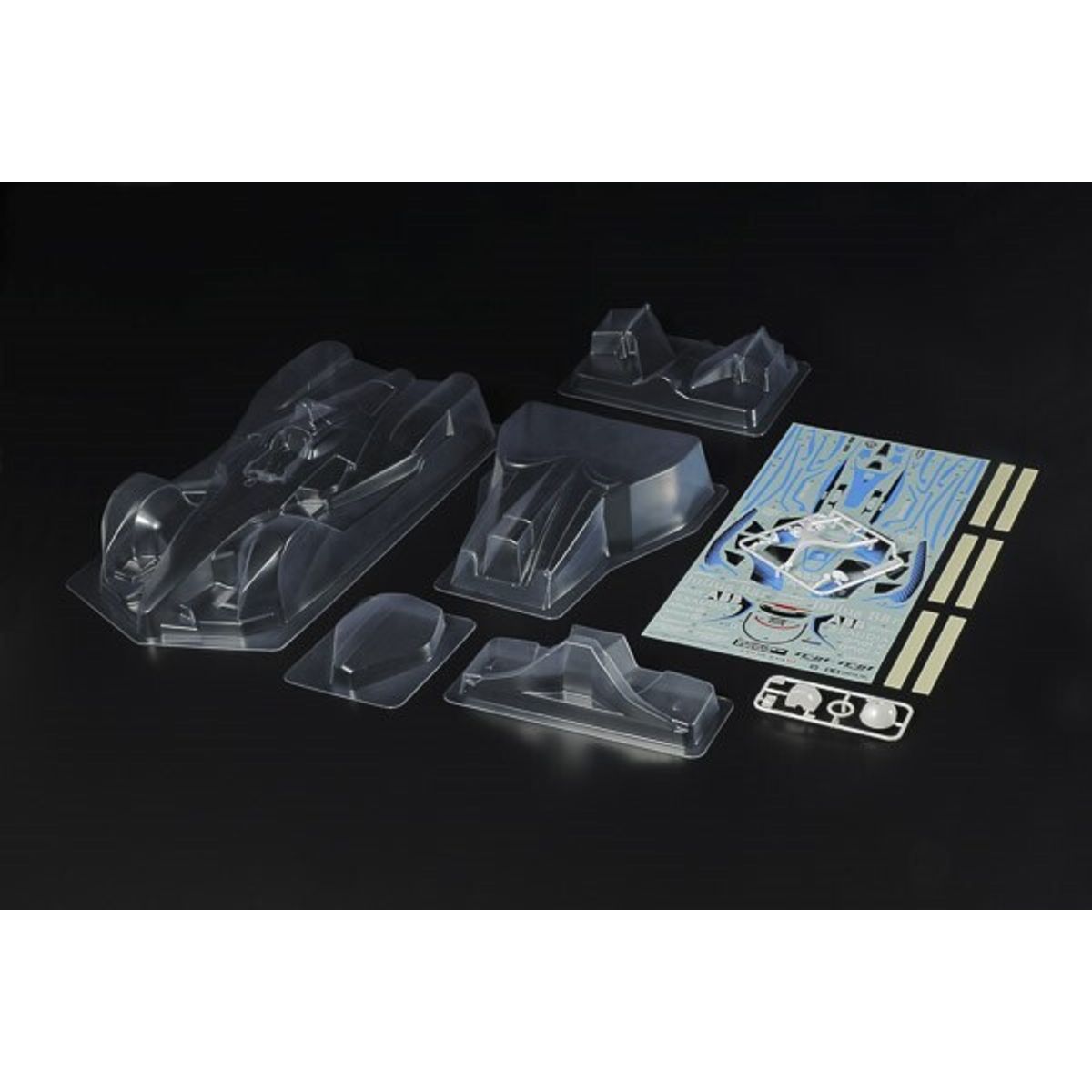 Tamiya - R/c Formula E Gen2 Car Body Parts Set - 1:10 - 51660