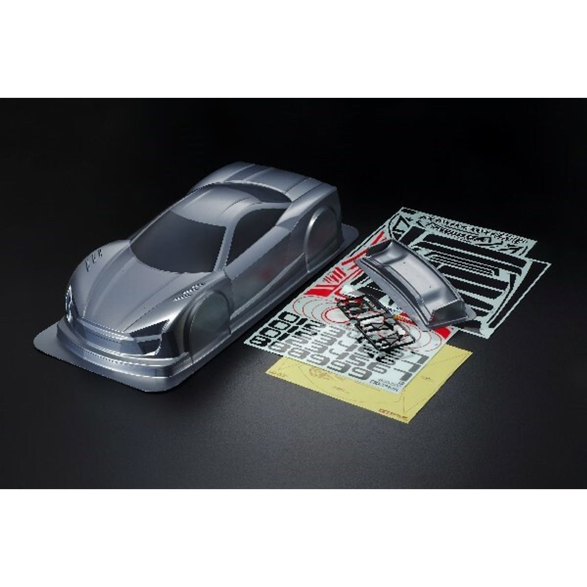 Tamiya - R/c Raikiri Gt Body Bgmp Body Parts Set - 1:10 - 54775