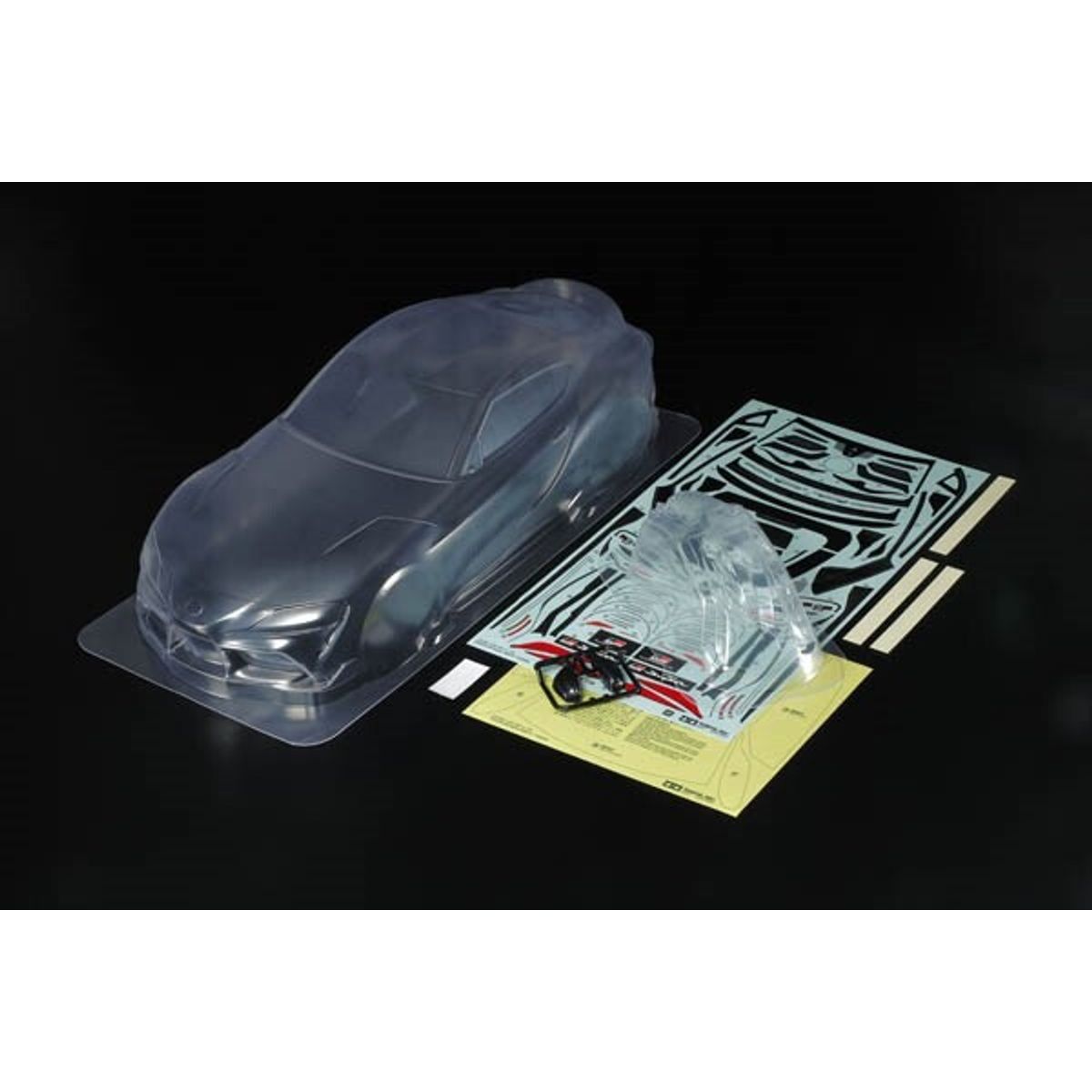 Tamiya - R/c Toyota Gr Supra Body Parts Set - 1:10 - 51622