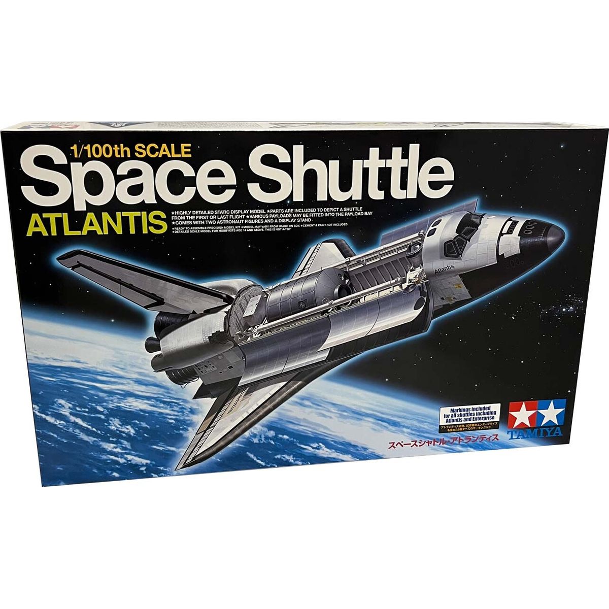 Tamiya - Space Shuttle Atlantis Rumskib Byggesæt - 1:100 - 60402